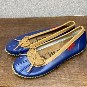 Chooka Duck Skimmer Slip-On Navy Size 7